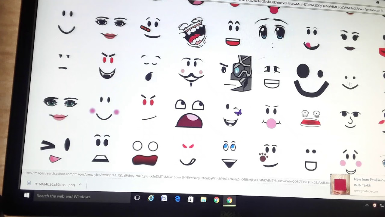 HOW TO GET FREE FACES ON ROBLOX!! (working in 2022) 