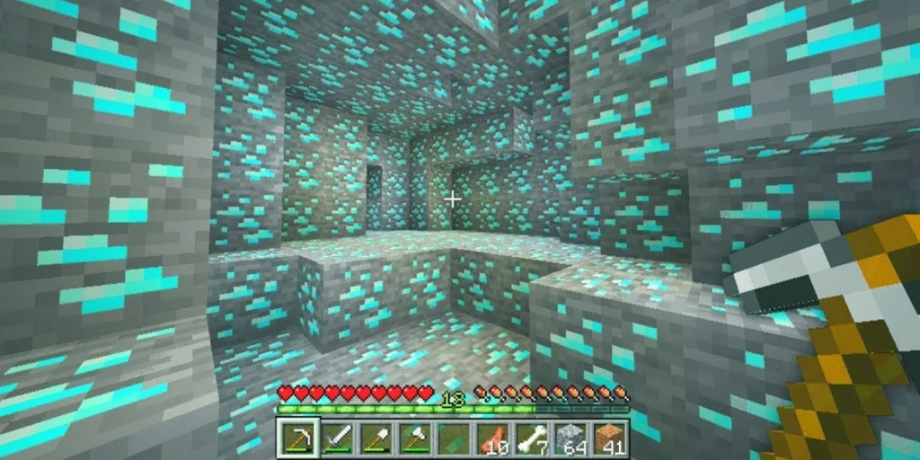 where to find diamonds in Minecraft caves and cliffs