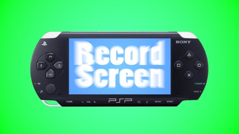 How To Record PSP Gameplay Screen in 2 Ways