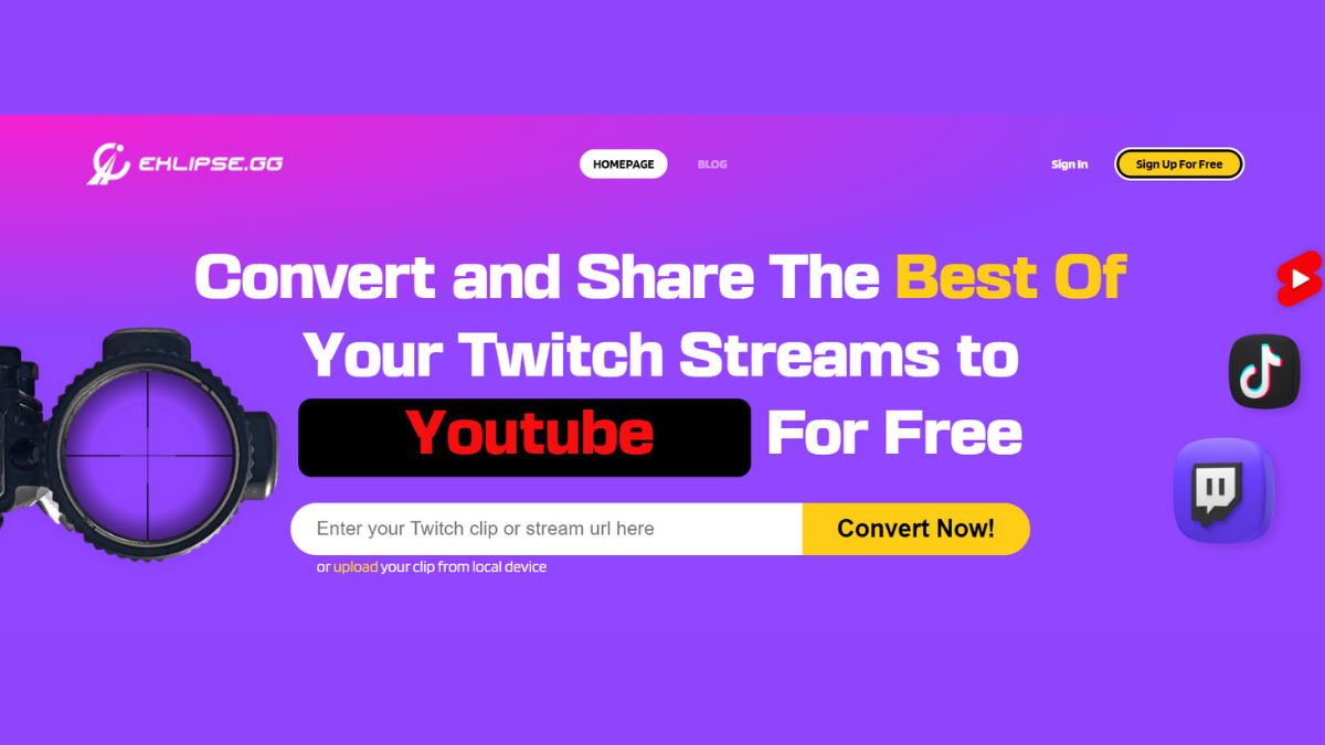 Posting The Twitch Clips To Shorts Easily Eklipse.gg Blog