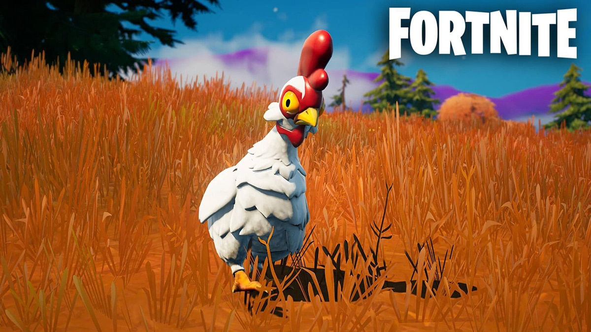 Fortnite chicken peck