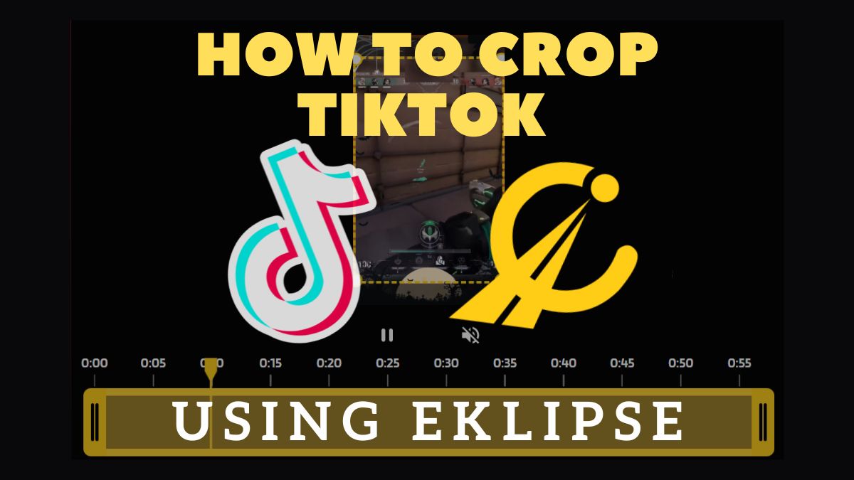 how to crop a video on tiktok