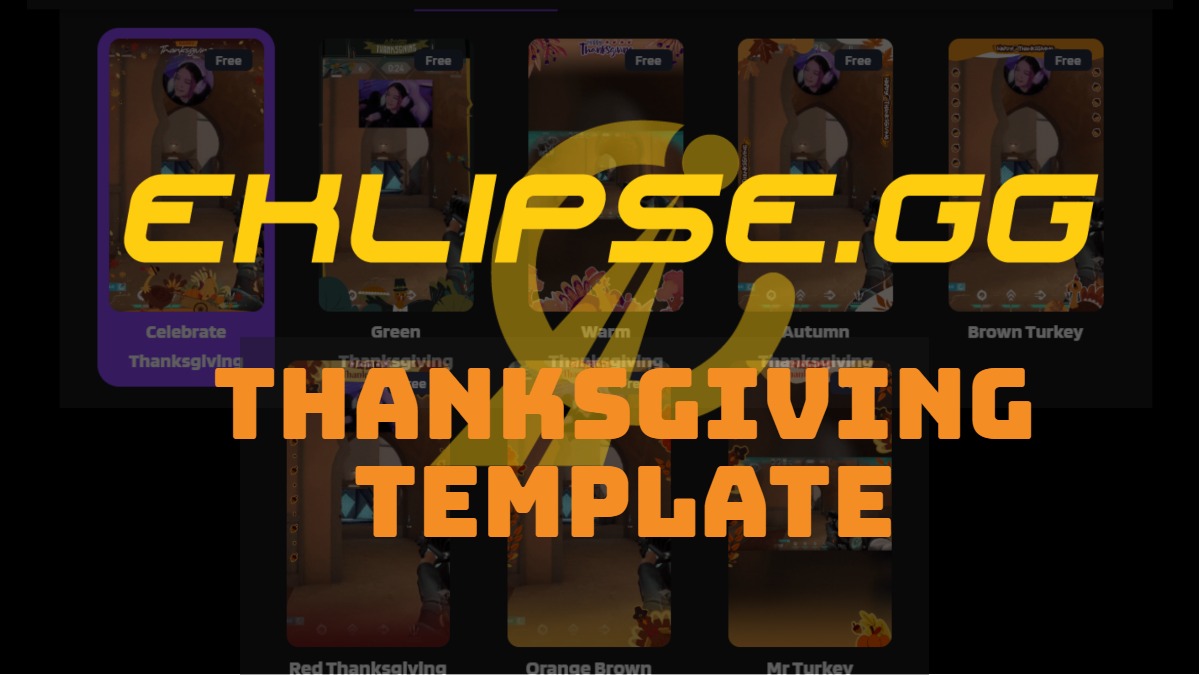 Eklipse Thanksgiving template