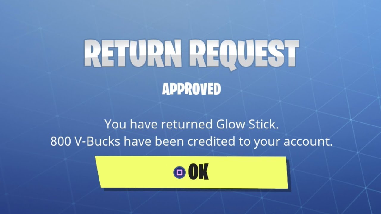 how to refund fortnite account
