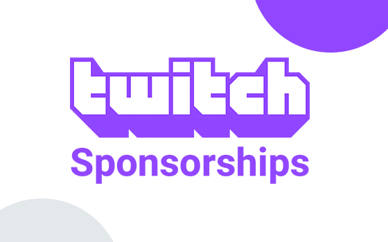 affiliate sponsorships for twitch