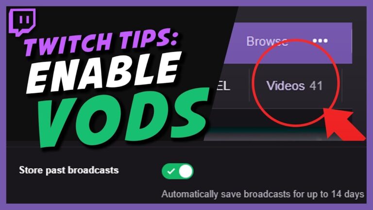How To Turn On VOD On Twitch: Never Miss The Moment!