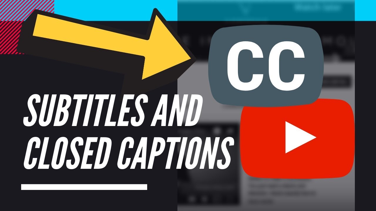 how to add closed caption to youtube video