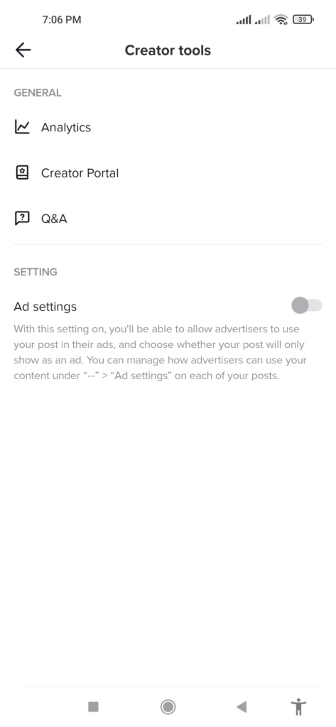 how to put q&a in your tiktok bio android