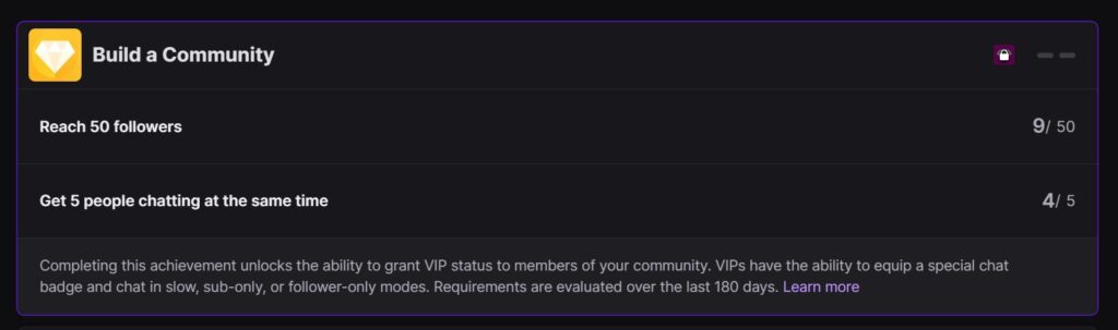 How to Give Someone VIP on Twitch. Achievement to unlock