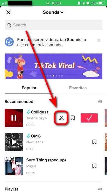 How to Trim a Sound on TikTok Before Recording on iPhone