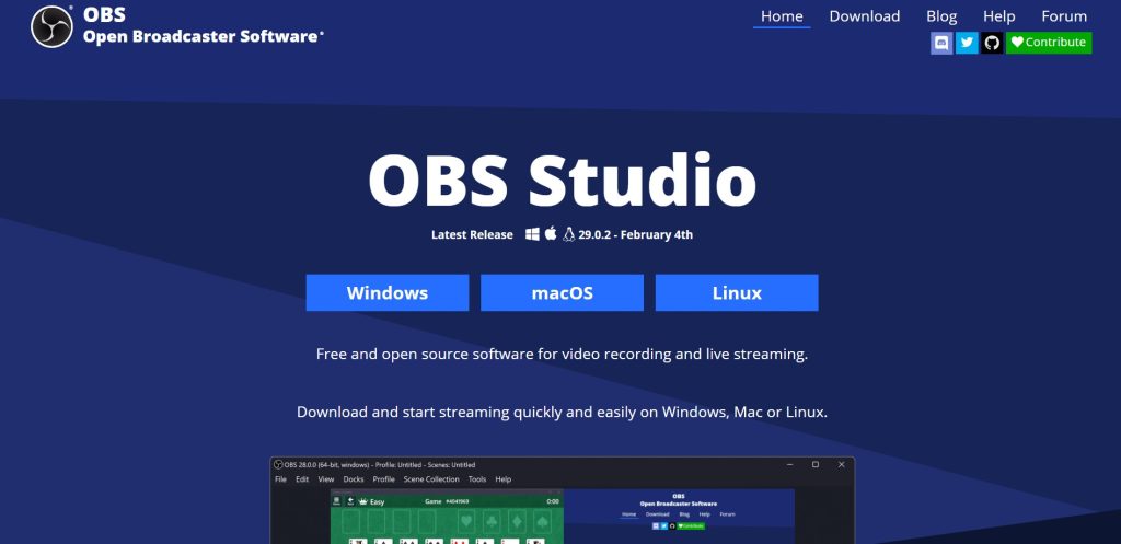 obs official website