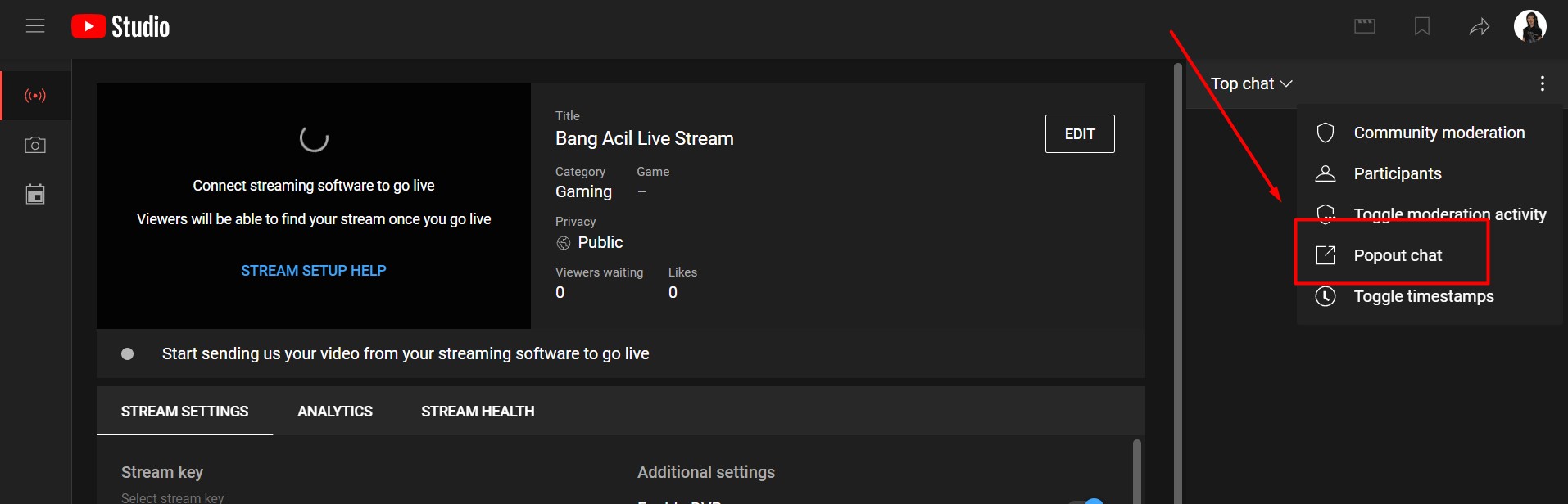 How to add chat to obs twitch youtube and facebook gaming