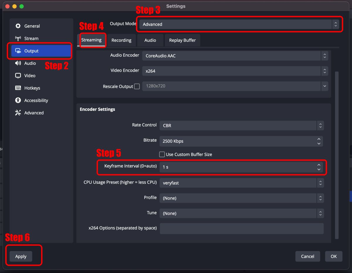 can you set the frame interval in 4k video downloader