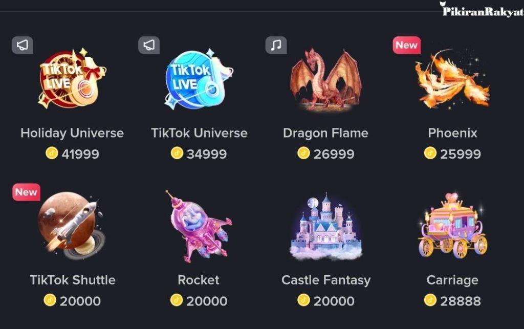 how much is a tiktok universe worth in usd