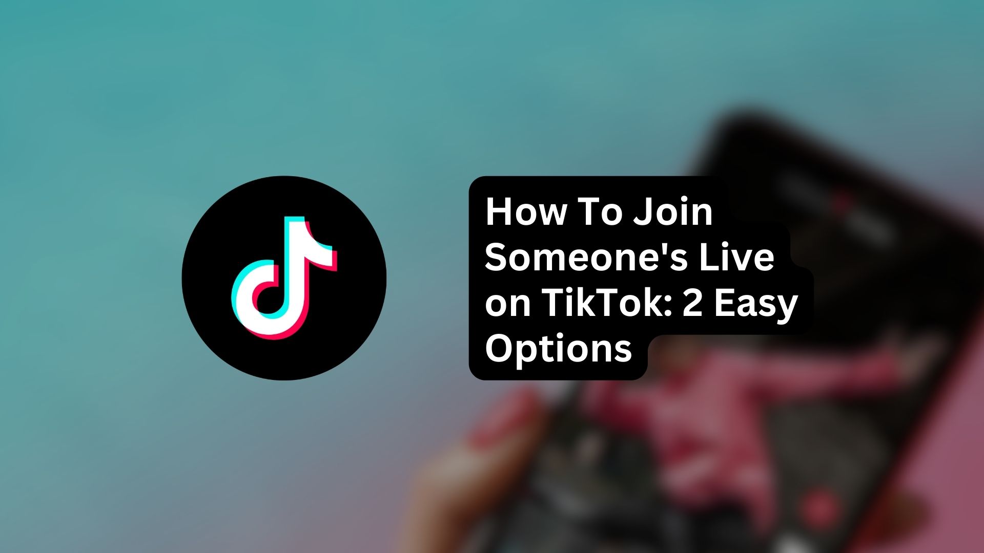 how to join someone's live on Tiktok