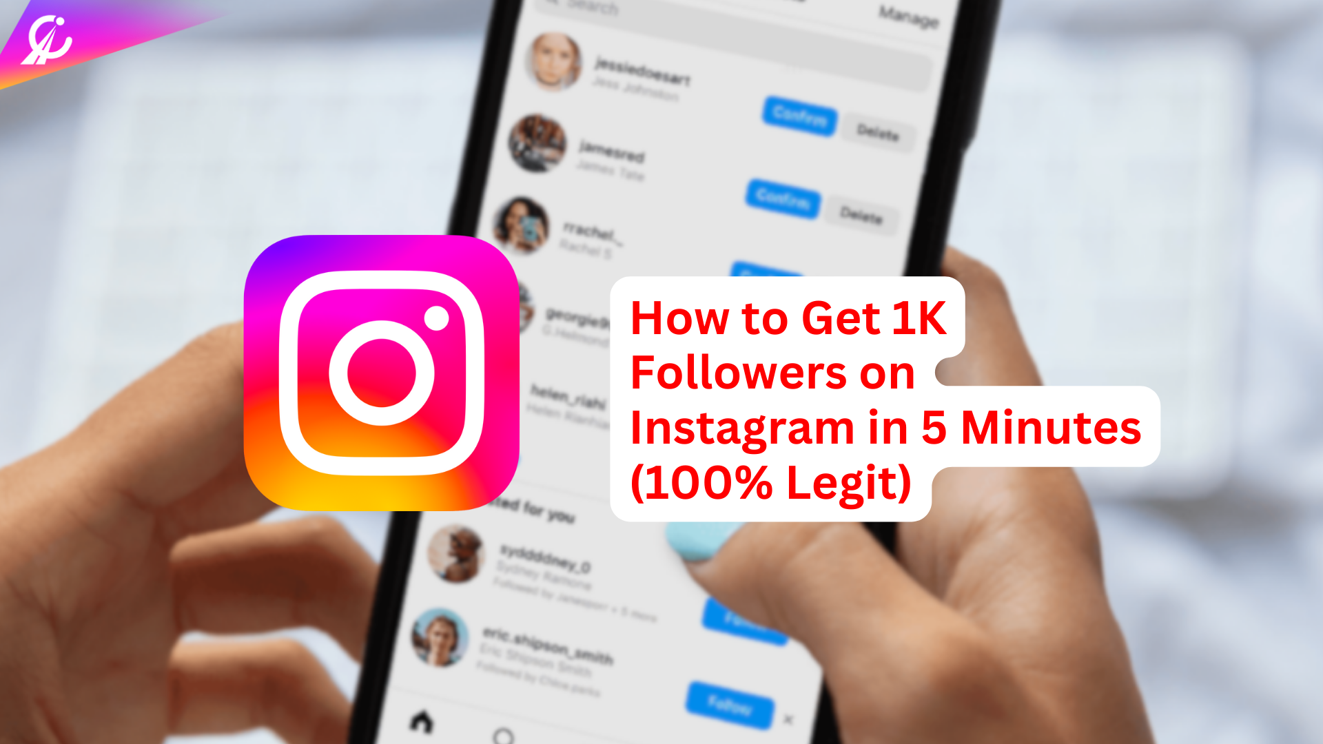 How To Get 1k Followers On Instagram In 5 Minutes 100 Legit