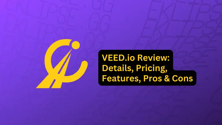 VEED.io Review 2024: Details, Pricing, Features, Pros & Cons