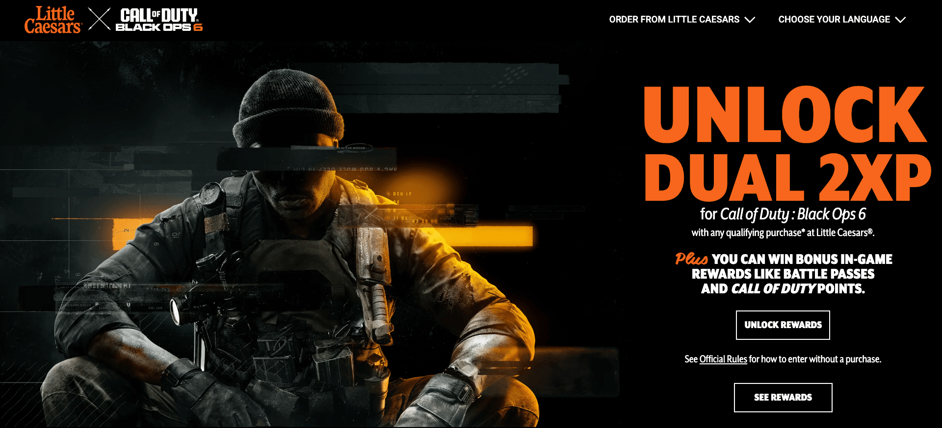 Redeem Black Ops 6 Little Caesars Codes for Operator Skins & InGame Rewards
