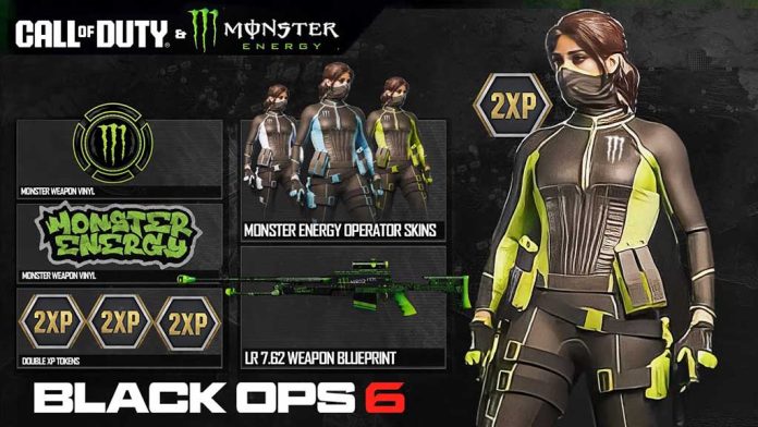 Monster Energy Skins in Black Ops 6