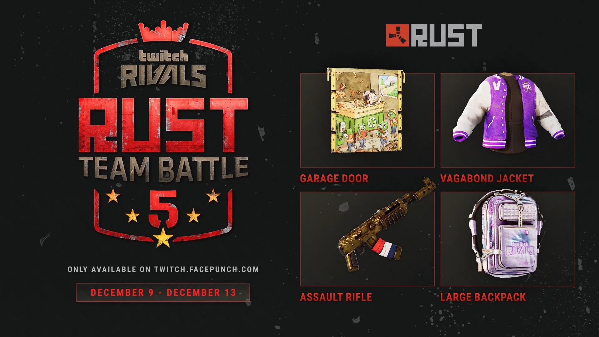 Rust Twitch Rivals Drops Start Date And How To Unlock Exclusive In 