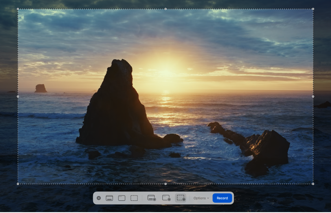 QuickTime Player screen recording setup on Mac